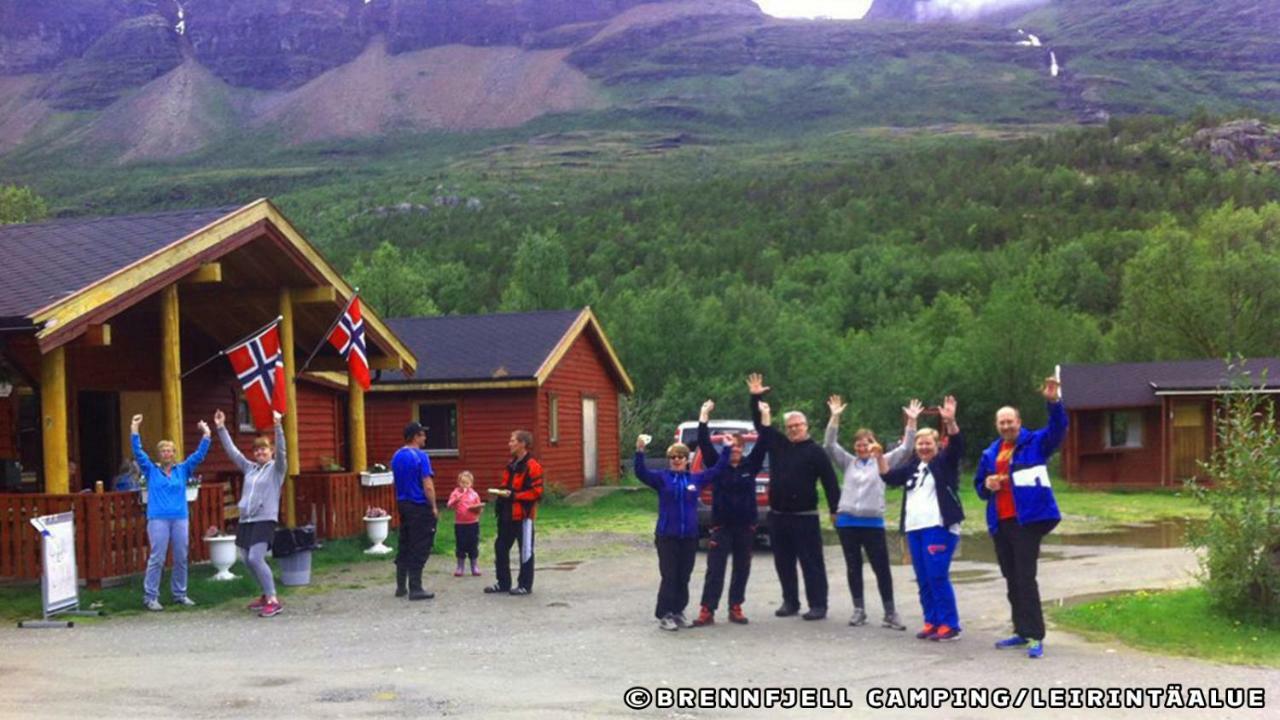 Brennfjell Camping Skibotn Exterior foto